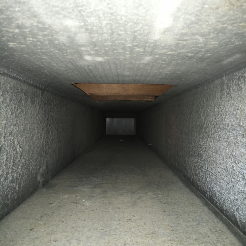 Clean ductwork after air duct cleaning